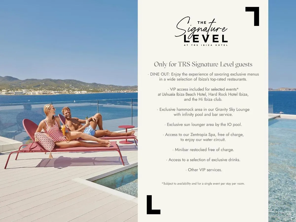 The Signature Level At Trs Ibiza Hotel (Adults Only) Sant Antoni de Portmany